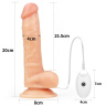 Женский страпон с вибрацией Vibrating Easy Strapon Set 7.5 - 20 см. купить в секс шопе