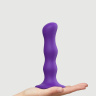 Фиолетовая насадка Strap-On-Me Dildo Geisha Balls size M купить в секс шопе