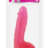 Розовый фаллоимитатор XSKIN 7 PVC DONG - 18 см. купить в секс шопе