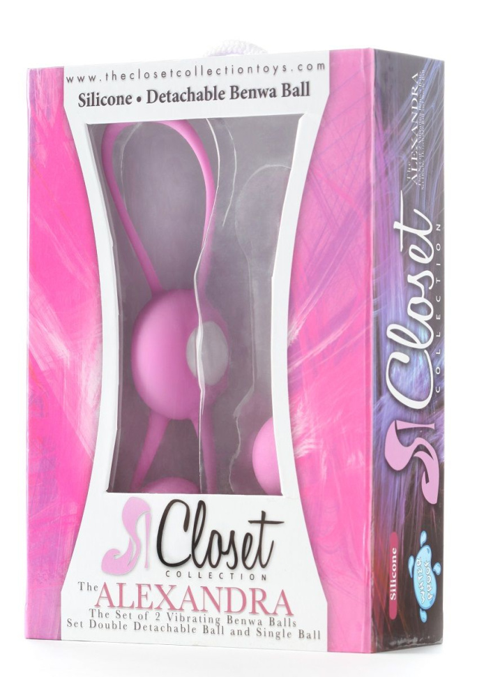 Комплект вагинальных шариков THE ALEXANDRA BEN WA BALLS  купить в секс шопе