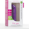 Фиолетовый вибратор The Gee - 10,5 см. купить в секс шопе