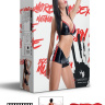 Чёрно-красный комплект Mari с веревками для связывания купить в секс шопе