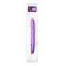 Фиолетовый двусторонний фаллоимитатор 14 Inch Double Dildo - 35 см.  купить в секс шопе