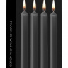 Набор из 4 черных восковых свечей Teasing Wax Candles купить в секс шопе