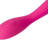 Ярко-розовый G-стимулятор IRIS Clitoral   G-spot Vibrator - 18 см. купить в секс шопе