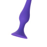 Фиолетовая анальная втулка Toyfa A-toys - 10,2 см. купить в секс шопе