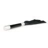 Черная плеть Easytoys Flogger With Metal Grip - 38 см. купить в секс шопе