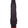 Чёрный вибратор-реалистик без мошонки - 17,5 см. купить в секс шопе