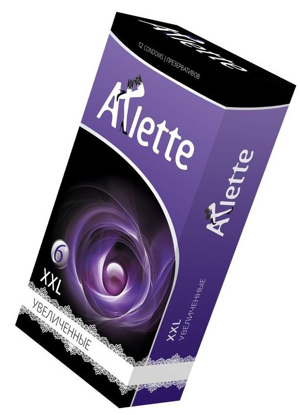 Презервативы Arlette XXL увеличенного размера - 12 шт. купить в секс шопе
