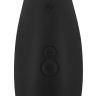 Чёрный бесконтактный клиторальный стимулятор Womanizer Premium купить в секс шопе