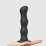 Черная насадка Strap-On-Me Dildo Geisha Balls size XL купить в секс шопе