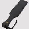 Черная шлепалка Bound to You Faux Leather Spanking Paddle - 38,1 см. купить в секс шопе