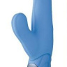 Голубой вибромассажёр VIBE THERAPY EXALTATION - 23 см.  купить в секс шопе