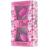 Розовый вибростимулятор-бабочка на ручке THE CELINE BUTTERFLY купить в секс шопе