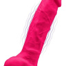 Ярко-розовый перезаряжаемый вибратор-реалистик MODEL 1 - 21,5 см. купить в секс шопе