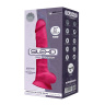 Ярко-розовый перезаряжаемый вибратор-реалистик MODEL 1 - 21,5 см. купить в секс шопе