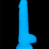Светящийся в темноте фаллоимитатор 7 Inch Lumino Play Silicone Dildo - 18 см. купить в секс шопе