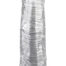 Серебристый фаллоимитатор Dixon Cider - 18,5 см. купить в секс шопе