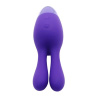 Фиолетовый вибратор INDULGENCE Rechargeable Dream Bunny - 15 см. купить в секс шопе