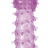 Фиолетовая насадка, удлиняющая половой член, BIG BOY - 13,5 см. купить в секс шопе
