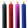 Набор из 4 разноцветных восковых свечей Teasing Wax Candle купить в секс шопе