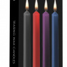 Набор из 4 разноцветных восковых свечей Teasing Wax Candle купить в секс шопе