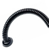 Черный анальный стимулятор-гигант Hosed Ribbed Anal Snake Dildo - 50,8 см. купить в секс шопе