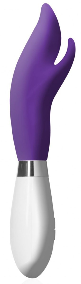Фиолетовый вибратор-кролик Athos - 22 см. купить в секс шопе
