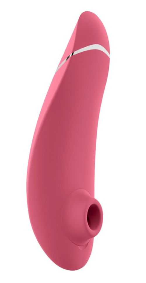 Розовый клиторальный стимулятор Womanizer Premium 2 купить в секс шопе