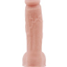 Телесный фаллоимитатор-реалистик Dual Density Dildo - 19,5 см. купить в секс шопе