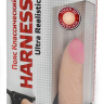 Страпон Харнесс из трусиков и насадки-фаллоса - 17,5 см. купить в секс шопе