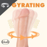 Телесный ротатор-реалистик Dr. Spin 6 inch Gyrating Realistic Dildo - 16,5 см. купить в секс шопе