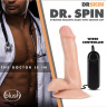 Телесный ротатор-реалистик Dr. Spin 6 inch Gyrating Realistic Dildo - 16,5 см. купить в секс шопе