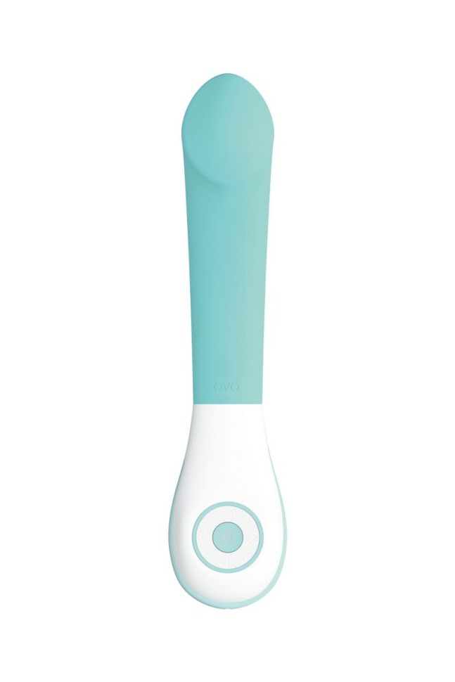 Голубой перезаряжаемы G-стимулятор E3 - 18 см. купить в секс шопе