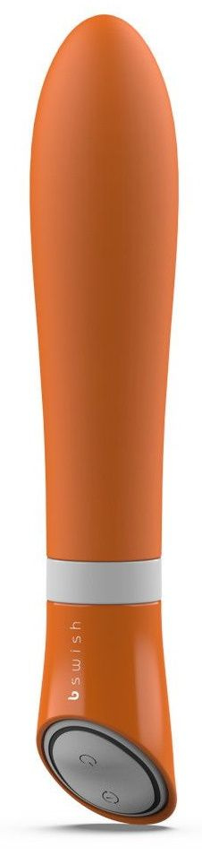 330872.970  ♥ Oranjevii vibrator Bgood Deluxe - 18 sm.™ | Kypit dostavkoi po Moskve i Rossii | Klassicheskie Klassicheskie, Vibratori Оранжевый вибратор Bgood Deluxe - 18 см. купить в секс шопе