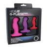 Набор из 3 цветных вибровтулок Nexus G-Play+ Trio купить в секс шопе