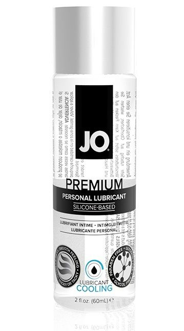 Охлаждающий лубрикант на силиконовой основе JO Personal Premium Lubricant Cooling - 60 мл. купить в секс шопе