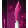 Розовый перезаряжаемый вибратор-кролик Athos - 22 см. купить в секс шопе
