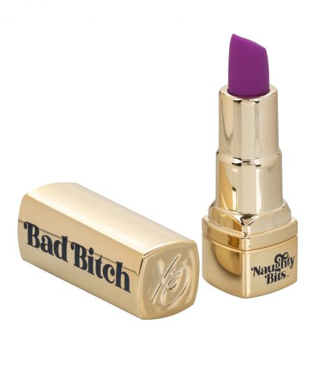 Мини-вибратор в виде тюбика помады Naughty Bits Bad Bitch Lipstick Vibrator купить в секс шопе