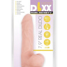 Телесный фаллоимитатор-реалистик Dual Density Dildo - 20 см. купить в секс шопе