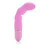 Розовый гнущийся вибромассажер 10-Function Silicone Pleasure Bendie Wavy G s - 17,75 см. купить в секс шопе