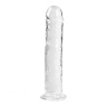 Прозрачный фаллоимитатор Distortion - 18 см. купить в секс шопе