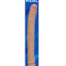 Гибкий двусторонний фаллоимитатор REAL - 39 см. купить в секс шопе