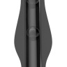Черная анальная пробка Self Penetrating Butt Plug № 67 - 12,7 см. купить в секс шопе