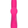 Розовый вибратор с клиторальным стимулятором Nalone Peri -  23,3 см. купить в секс шопе