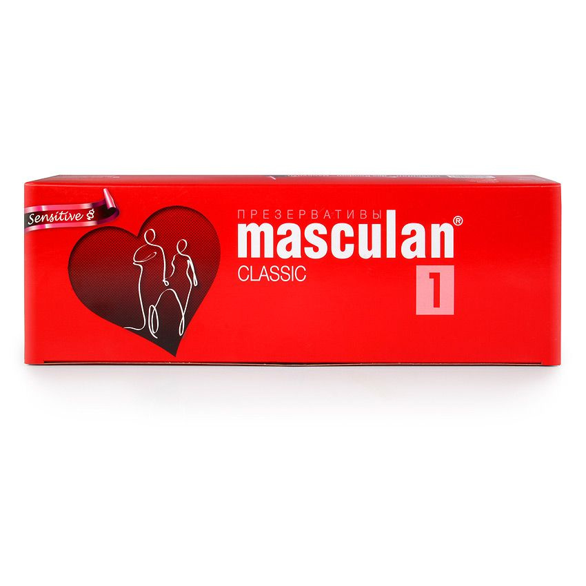 Нежные презервативы Masculan Classic 1 Sensitive - 150 шт. купить в секс шопе