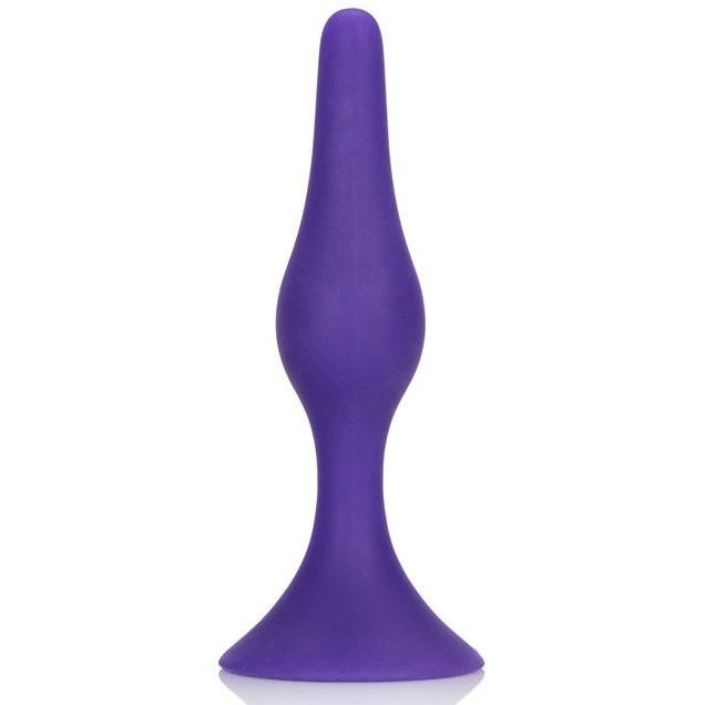 Фиолетовая анальная пробка для новичков Booty Call Booty Starter - 7 см. купить в секс шопе