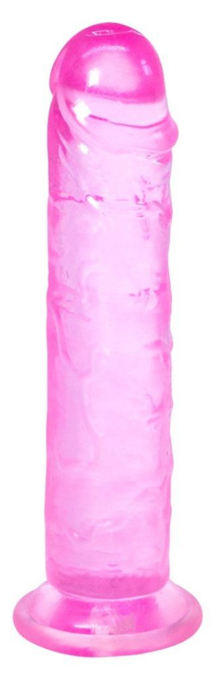 Розовый фаллоимитатор Distortion - 18 см. купить в секс шопе