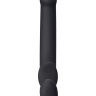 Черный безремневой страпон Silicone Bendable Strap-On XL купить в секс шопе