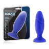 Синяя пробка-фаллос Performance Rocket Plug - 17,8 см. купить в секс шопе